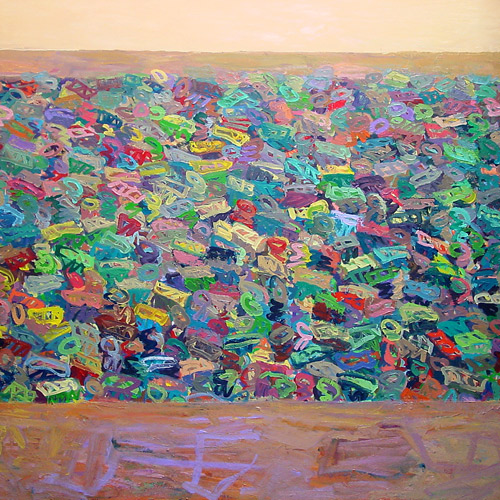 Scotty Stevenson painting, 1,000,000 BC