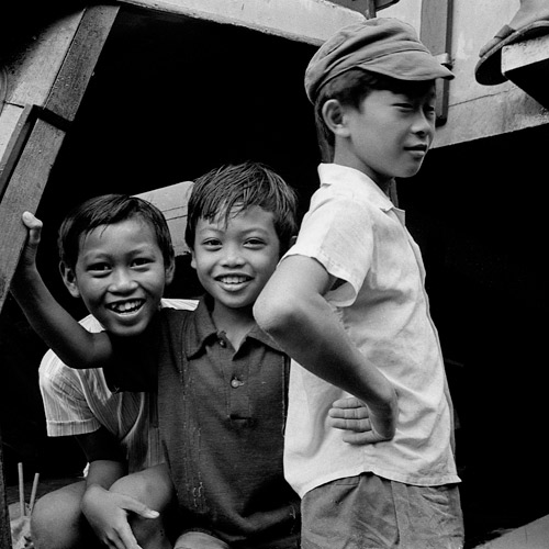 Scotty Stevenson photograph, Singapore Lorry Boys, 1973